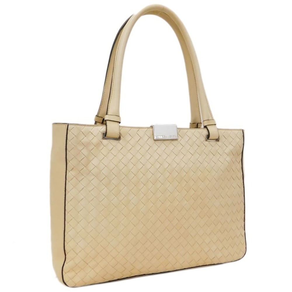 Bottega Veneta Handbag Intrecciato Yellowish Tone